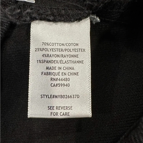 Tinseltown Juniors Black Leopard Print Denim Jean Mini Skirt Size X-Large - Picture 9 of 10